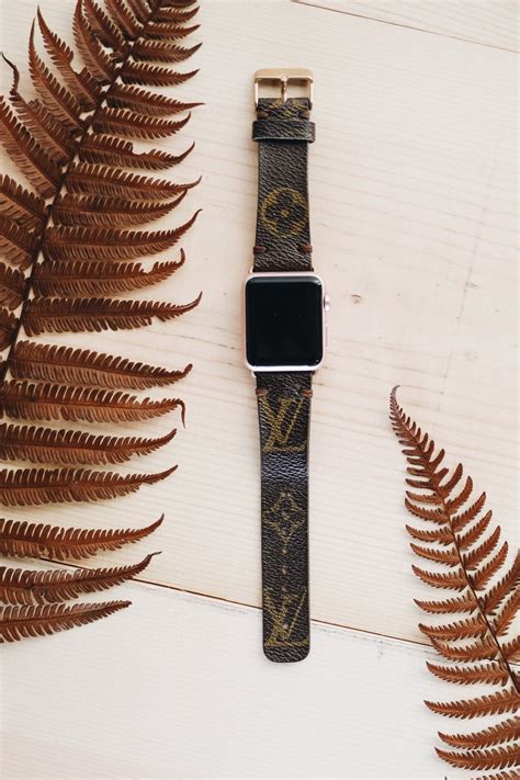 lv apple watch band real